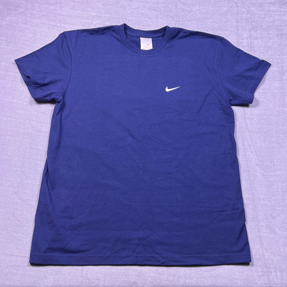 Nike Men's‎ Navy Blue T Shirt Short Sleeve Crew Neck Casual Everyday Size XXL